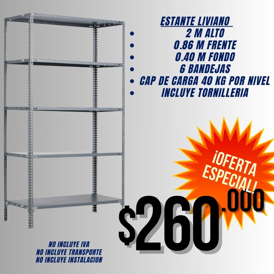 Estantes Metálicos Estantes Metálicos